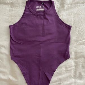 Alphalete Tie-front Crop Top XS
